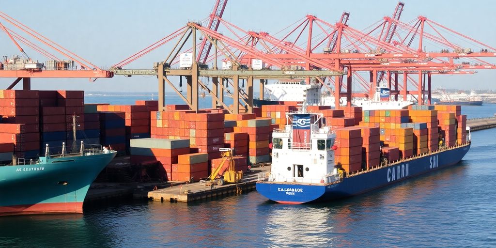 Warenumschlag im Hafen: Wie funktioniert das eigentlich?